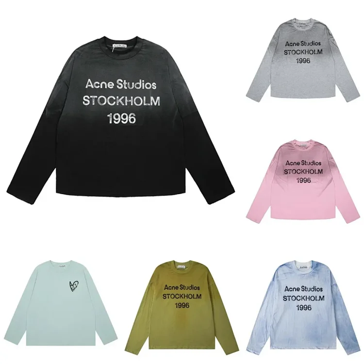 Catalog reference showing several color variants of a long-sleeve top